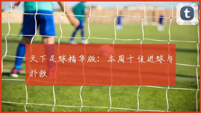 天下足球精华版：本周十佳进球与扑救